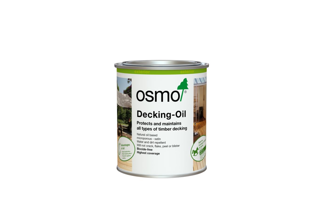 Osmo Decking Oil 750ml - Teak Clear - 007