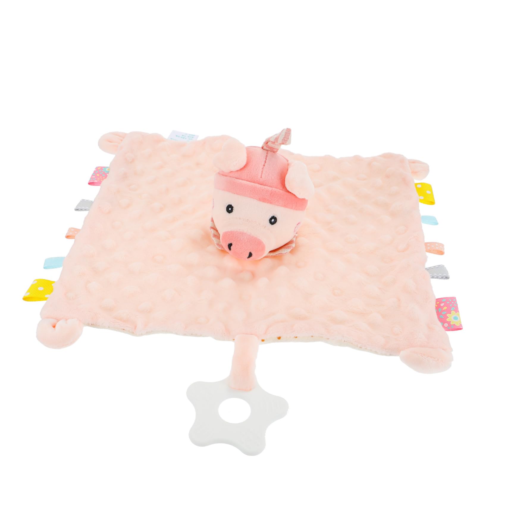 Yardwe 1pc Pacifying Towel Cattle for Newborns Soft and Comfort Cloth for Cribs and Strollers and Odorless Design for Teething Boy Girl