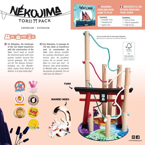 Nekojima: Torii Expansion Pack miniatura 2