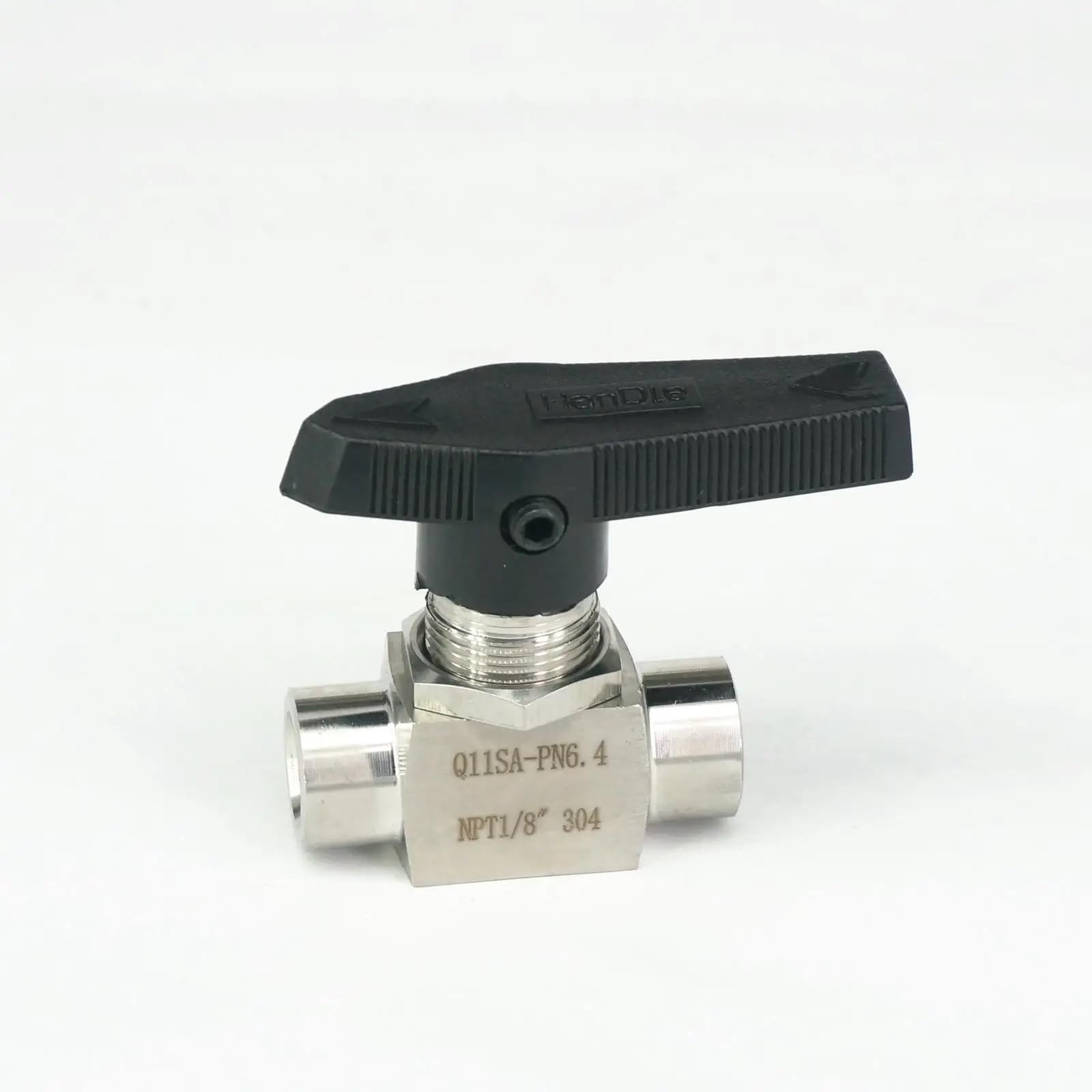 JNURGWLYH 1/8" Female Shut Off Ball Valve 304 Stainless Steel Bulkhead