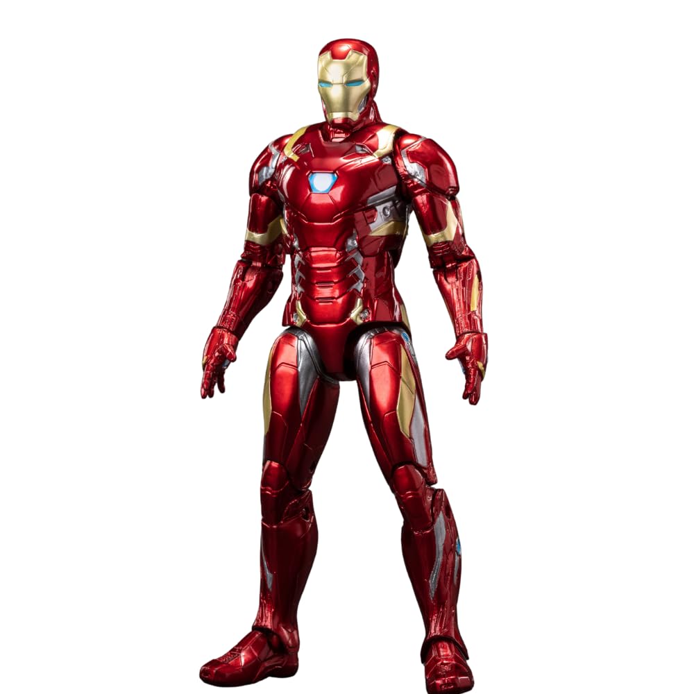 ZD Toys Action Figure Collectible - 7 Inch Iron Man Mark 85, Superheros Premium PVC Build Collectible, Interchangeable Accessories & Stand, Perfect for Gifting, Ages 15+ Years-image-27