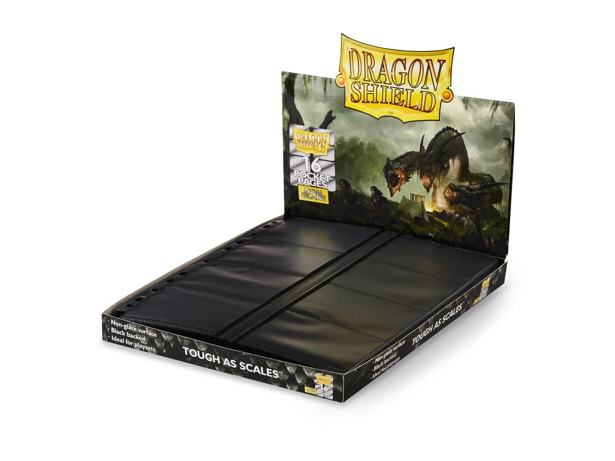 DRAGON SHIELD AT-10312-50 Pagine - 16 Pocket Pages Non Glare