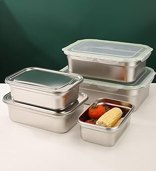 Amazon｜アイスクリーム容器 ステンレス製アイスクリーム保存