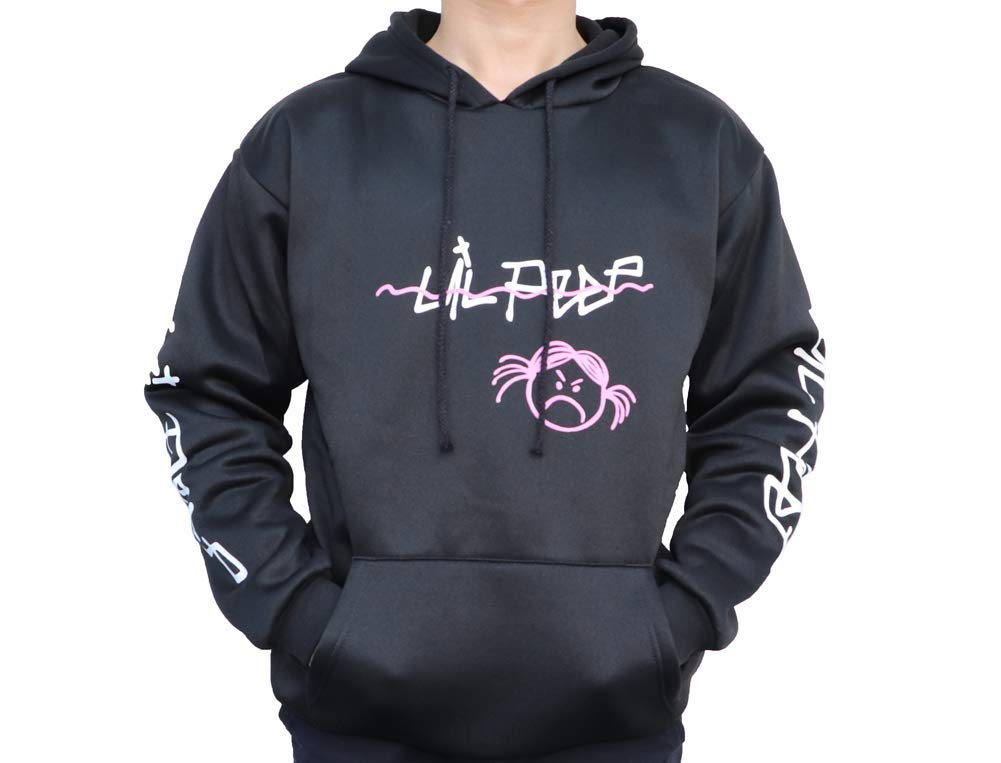 DJ LPeep Unisex Fashion Print Black Hoodie Costume