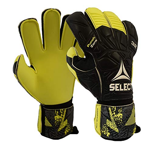 SELECT 32 Allround V20 Goalkeeper Glove, Size 10, Yellow/Black