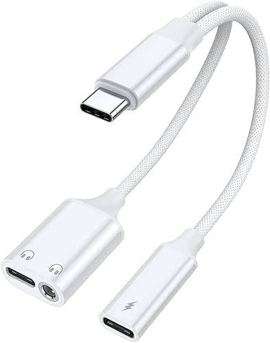 AreMe 3 in 1 USB C Splitter, USB C to