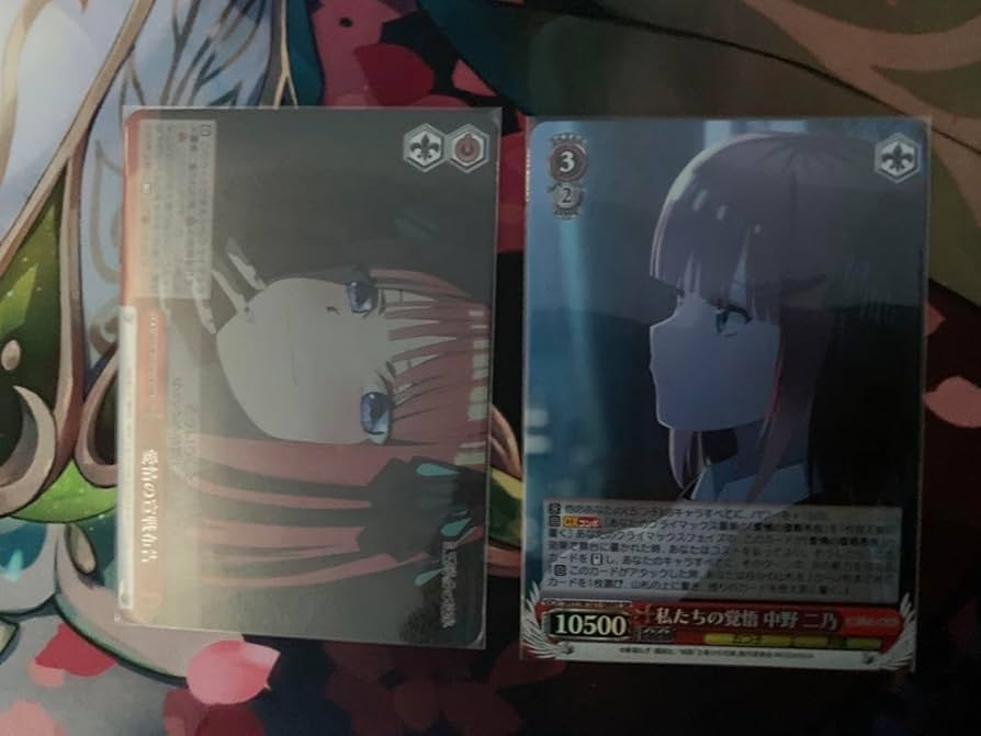 ヴァイス 私たちの覚悟 中野 二乃 sr 愛情の宣戦布告 rrr