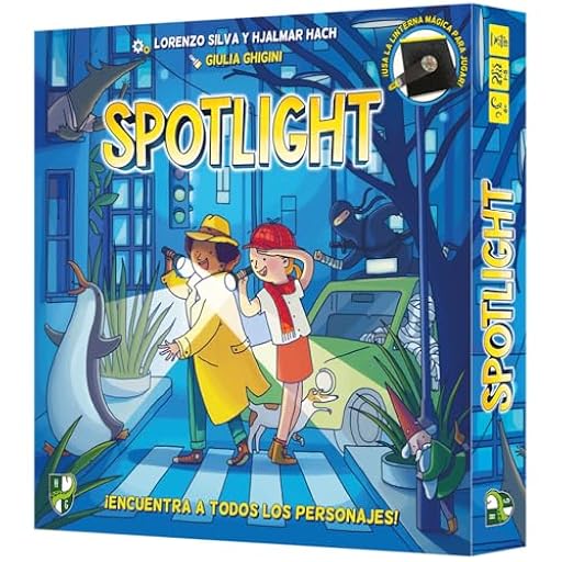 Horrible Guild, Spotlight, Juego de Mesa Cooperativo para Familias y Niños, A Partir de 6 Años, De 1 a 5 Jugadores, 15 Minutos por Partida, Español | Ya disponible en tu tienda friki favorita! En mundofriki.es!
