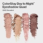 Revlon ColorStay Day to Night Eyeshadow Quad, Longwear Shadow Palette with Transitional Shades and Buttery Soft Feel, Crease & Smudge Proof, 505 Decadent, 0.16 Oz - Image 2