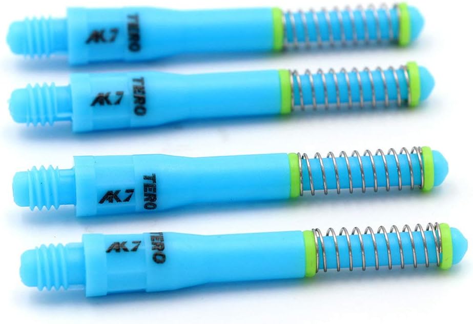 4 Tiges De Fléchettes Télescopiques CUESOUL TERO AK7 - à Ressort Intégré Pour Vols Stables Et Groupés