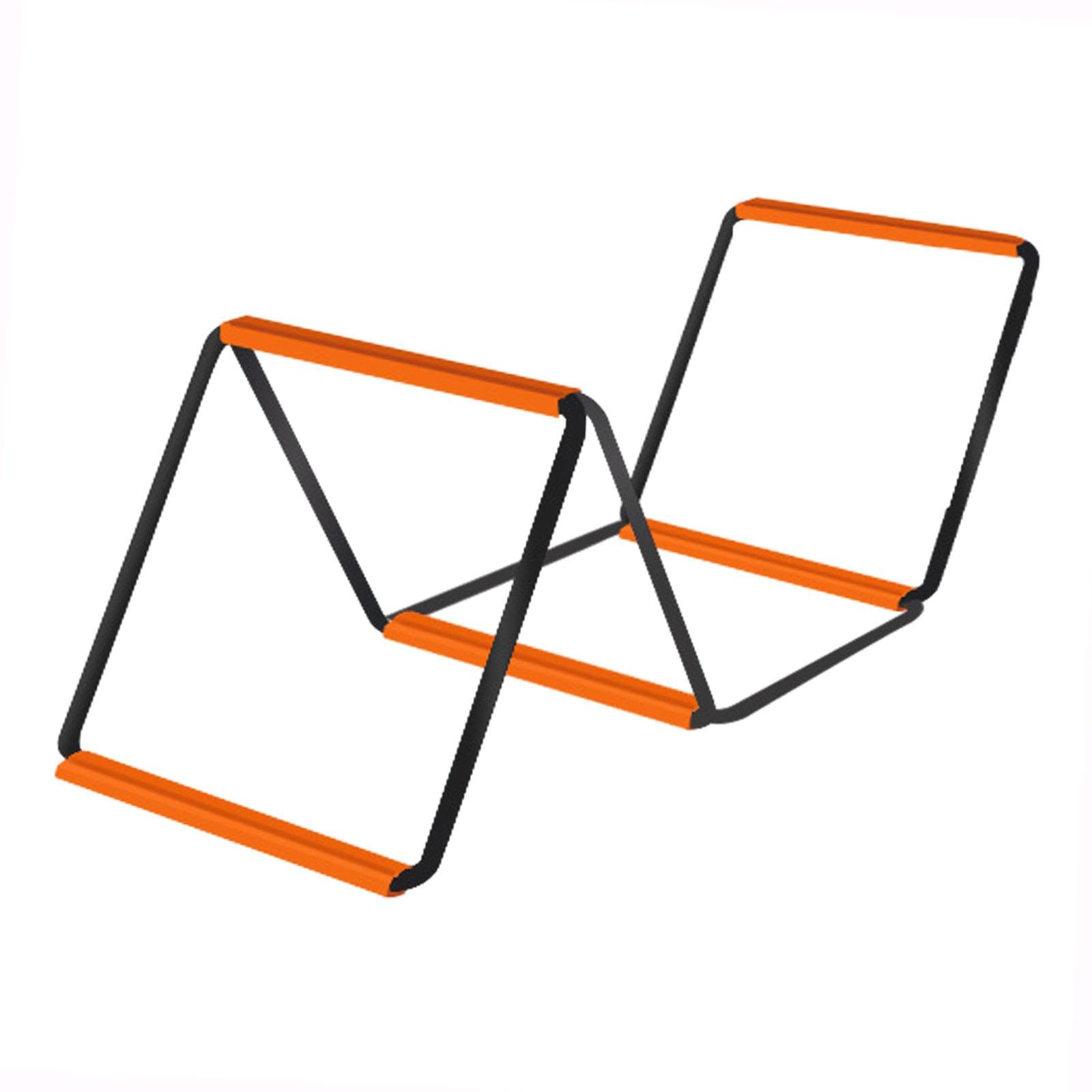 Enakshi® Agility Ladder Easily Set up Workout Folding Portable Football Footwork Ladder 4 Grids No Bag|Sporting Goods | Team Sports | Soccer | Training Aids-image-21