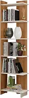 Estante Livreiro Organizador Multiuso Casa e Escritório Eccos Nature/Off White