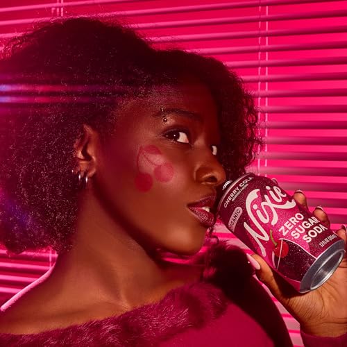 Image of Nixie Organic Zero Sugar Soda, NEW Cherry Cola, Healthy Soda Pop, Non-GMO, 0 Sugar, 0 Calories, 40mg Caffeine, 12oz Cans (12 Pack)