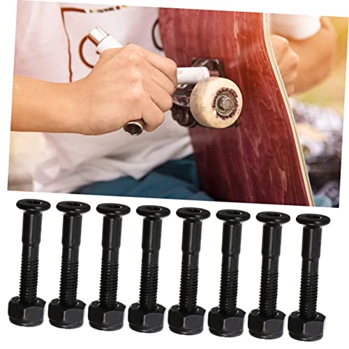 Anneome Conjunto De 40 Conjuntos De Pinos De Ponte Para Skate Parafuso De Hardware Para Skate Acessó