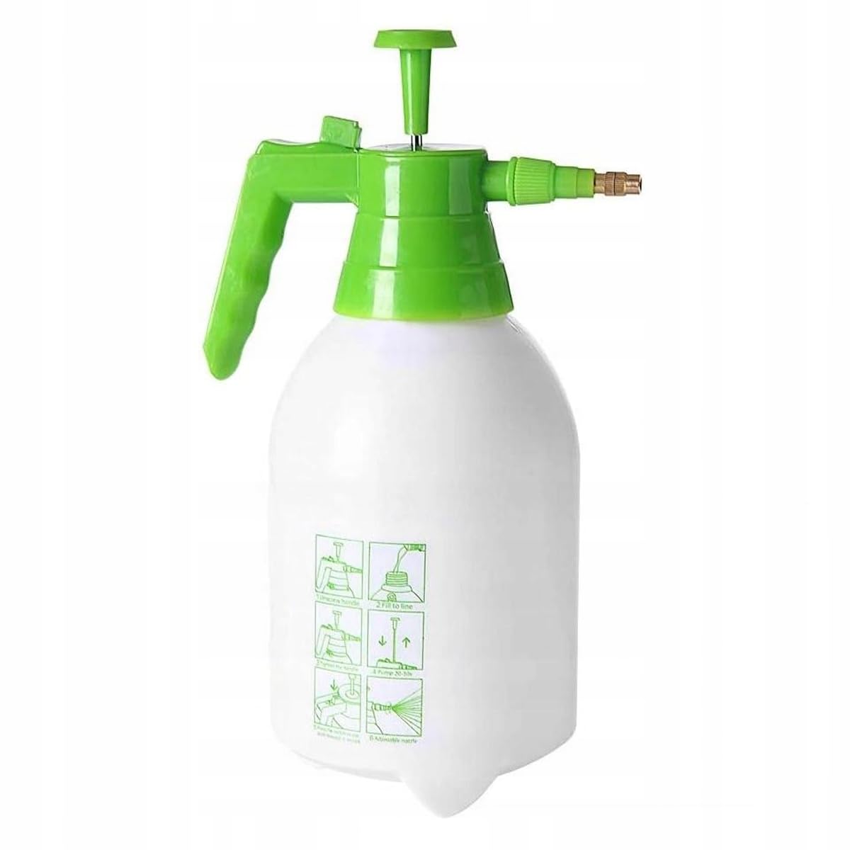 Rosfix Handdrucksprüher 2L Ergonomischer Uchwyt Verstellbare Dysza