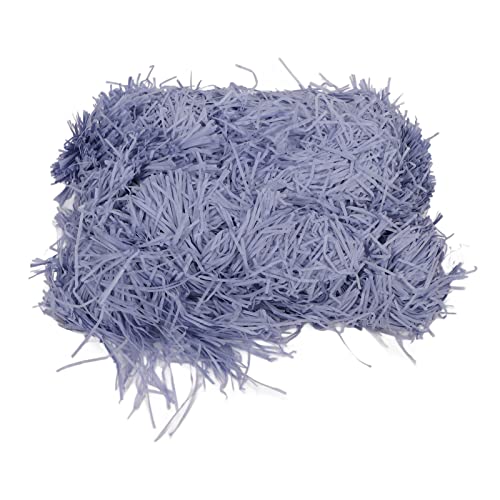 RAFFIA PAPER FILLER DIMBALLAGGIO DECORAZIONE CASA LEGGERO PER LE VACANZE (Viola)
