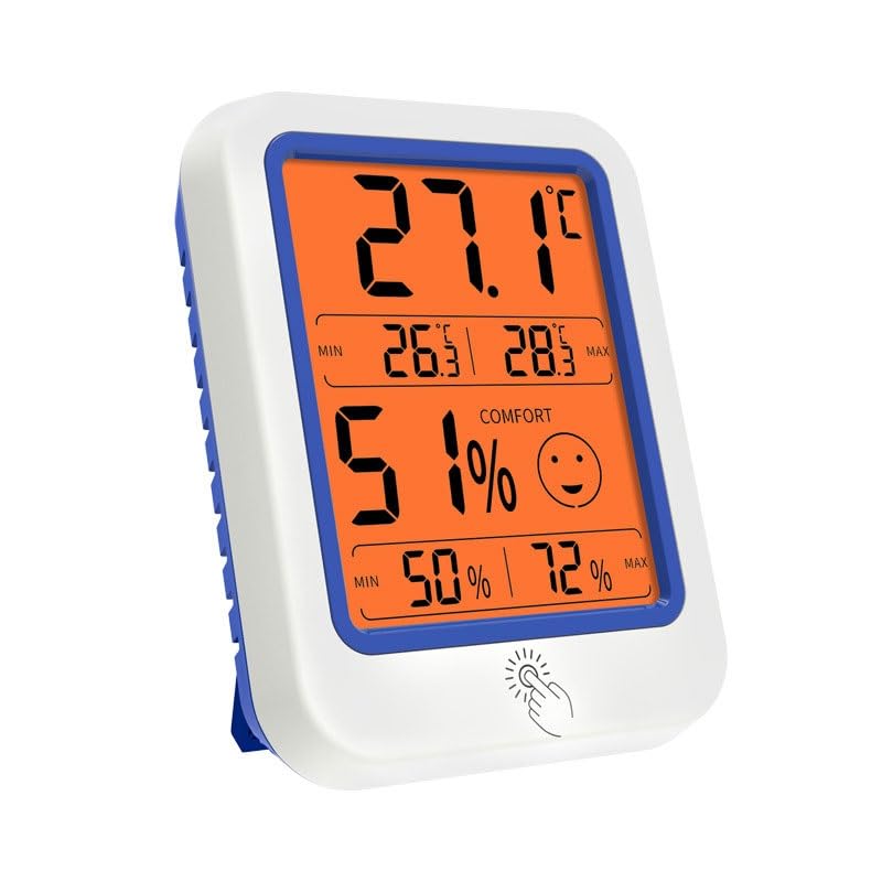 ABS Electronic Digital Display Thermometer Hygrometer Indoor Household