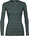Produktbild Icebreaker WMNS 200 Oasis LS Crewe Napasoq Lines Langarm-T-Shirt für Damen
