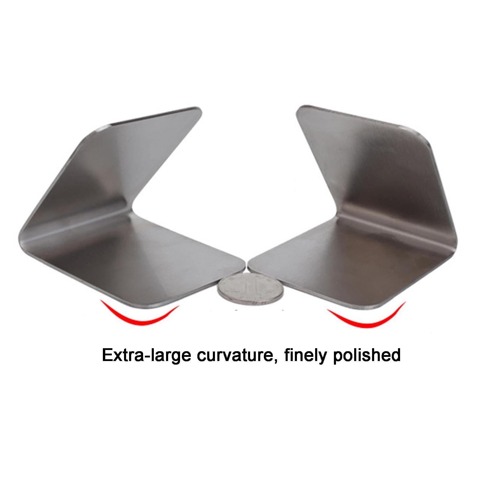 Placas De Números De Acero Inoxidable, Carteles For Asientos De Escritorio | Reutilizables, impermeables y resistentes al aceite, resistentes y duraderos, apilables, con bordes redondeados(8*6cm)