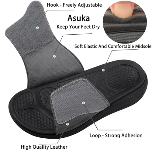 Sandals for Men with Adjustable Width Arch Support Orthopedic for Swollen Feet | Foot Pain Relief4