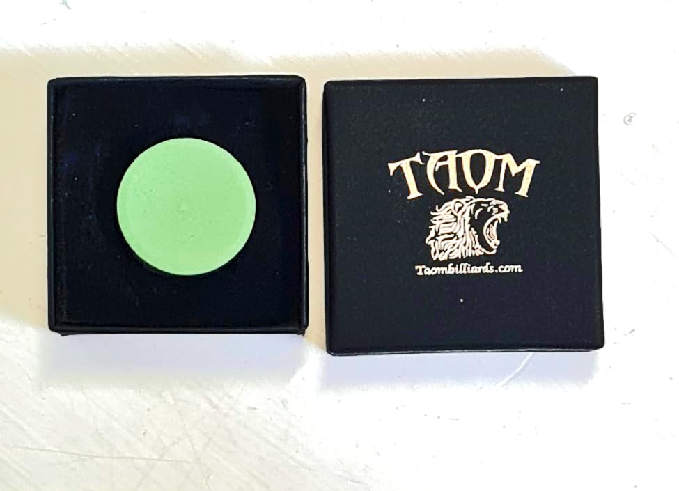 TAOM V10 CUE CHALK COMES WITH PRESENTATION BOX*I CUBE ONLY**