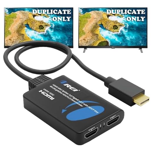 OREI 4K HDMI Splitter 1x2