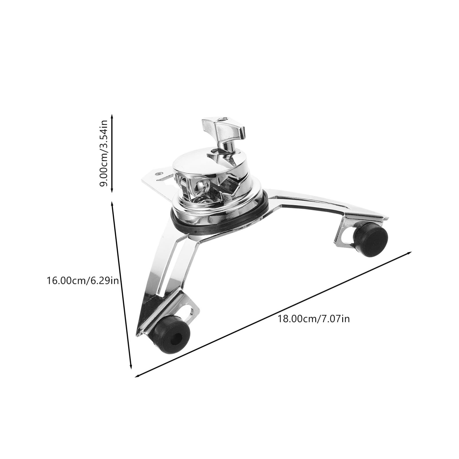 HANABASS Musical Instrument Mount Drum Rim Hanger Tom Drum Suspension Rim Mount