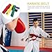 BESPORTBLE 6Pcs Assorted Color Cotton Karate Belts - Taekwondo Martial Arts Belts for Training and Competitions, 86.61 Inch