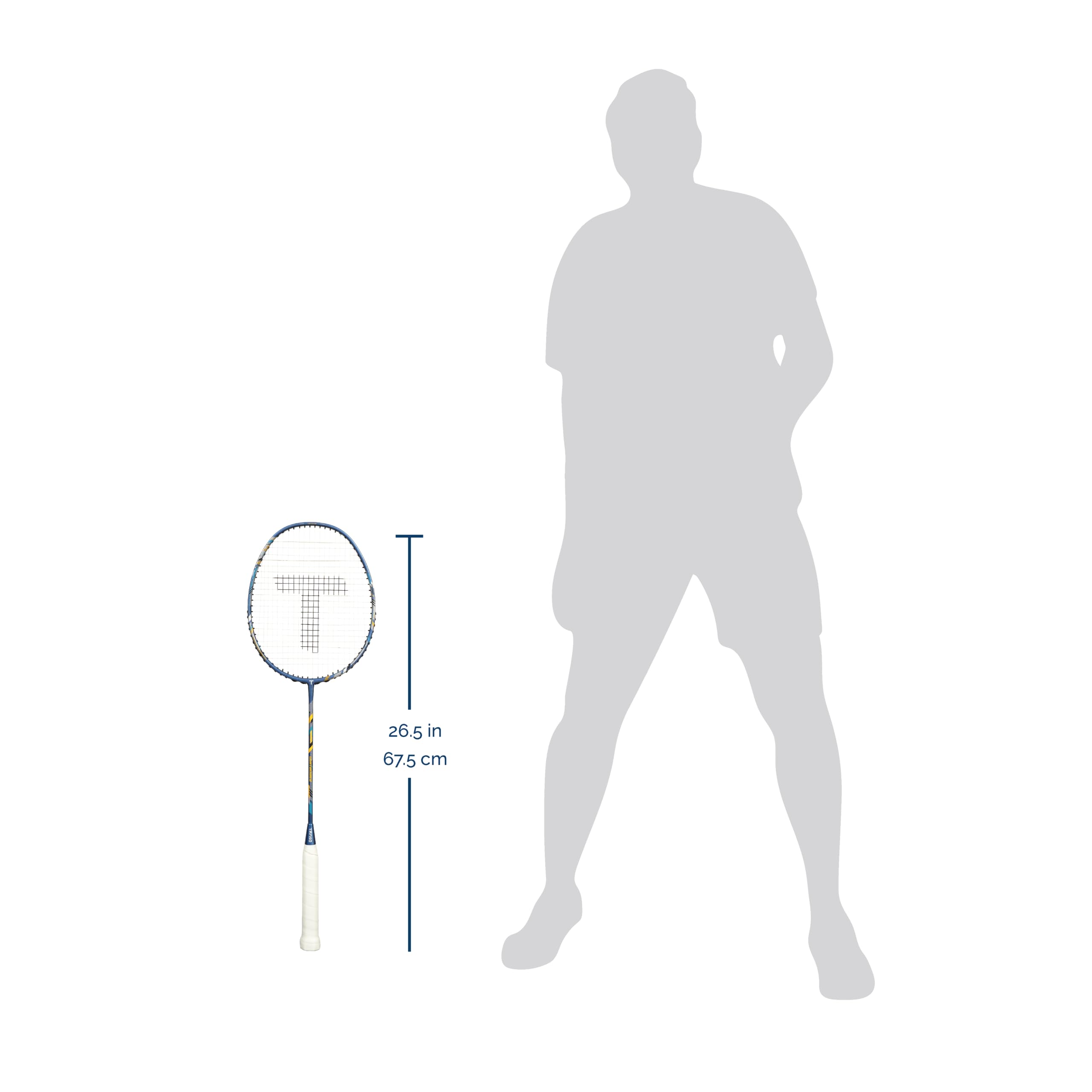 TANSO Lightbearer Full Graphite Ultra Light Weight Carbon Fibre Strung Badminton Racket (32 Lbs Tension, 675 mm Long, 77 Grams, Strung with Premium Strings and Full Racquet Cover) 3