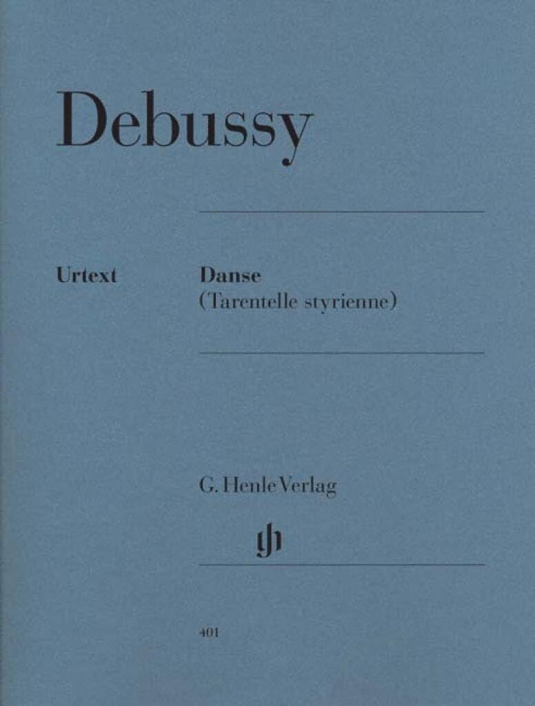 Debussy: Danse (Tarentelle styrienne)      Sheet music – January 1, 2009