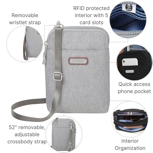 Image of Baggallini The New Classic Collection Take Two RFID Bryant Crossbody