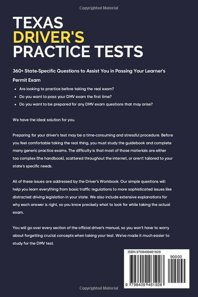texas-driver-s-practice-tests-360-driving-test-questions-to-help-you-ace-your-dmv-exam-practice-driving-tests-benson-ged-9798409461928-amazon-com-books for Free Printable Dmv Practice Test Texas Driver's Practice Tests: +360 Driving Test Questions To Help You Ace Your DMV Exam. (Practice Driving Tests): Benson, Ged: 9798409461928: Amazon.com: Books for Free Printable Dmv Practice Test
