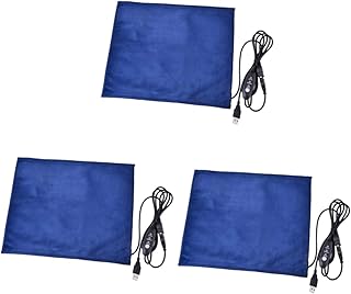 Ipetboom 3 Pçs Almofada De Aquecimento Para Animais De Estimação Réptil Almofada De Aquecimento Para Cães Tapete De Aquecimento Para Cães Tapete De Aquecimento Para Animais De Estimação