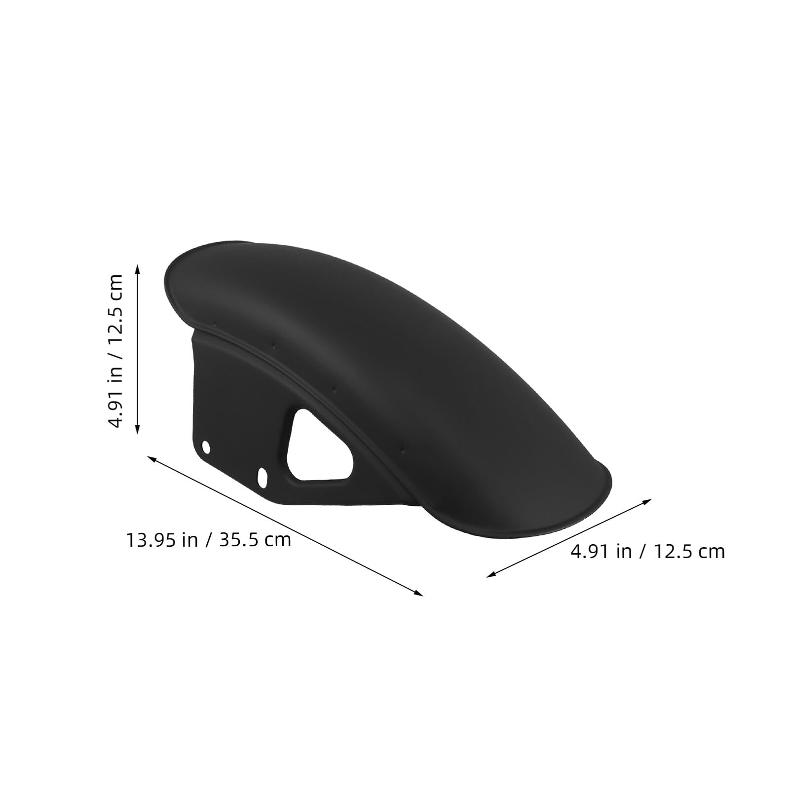 PRETYZOOM Parafango Anteriore e Posteriore Moto Gn125 in Ferro, Paraspruzzi Protettivi per Motociclette Retrò, Accessori Esterni Resistenti per Uso Urbano e Off-road