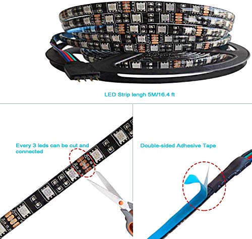 Tesfish 12V RGB LED Strip Lights - Image 3
