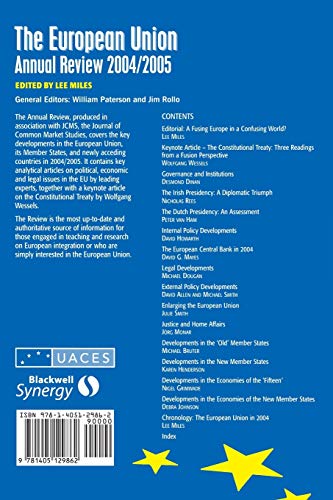 The European Union: The Annual Review 2004 / 2005 (Journal of Common Market Studies) - Image 2