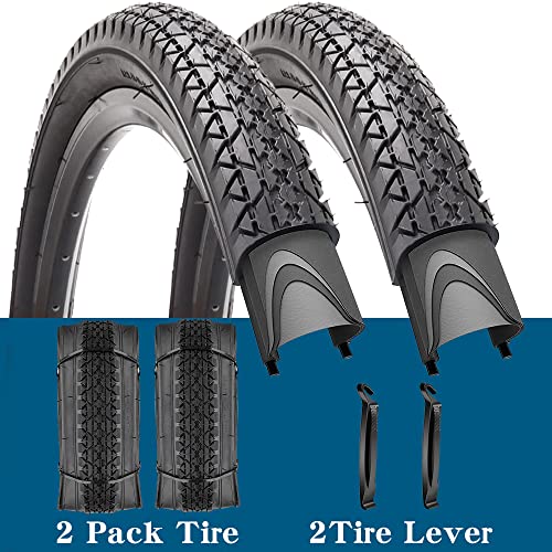 26 Inch Beach Cruiser Bike Replacement Tires 2.125" Schrader Valve AV
