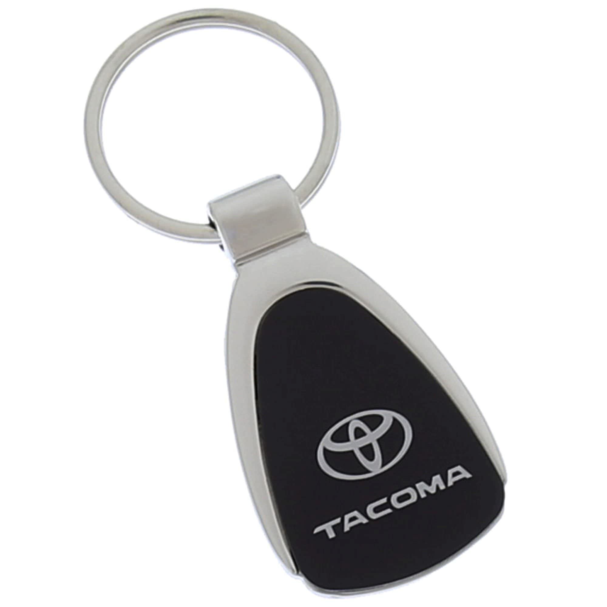 AU-TOMOTIVE GOLDTear Drop Key Chain for Toyota Tacoma (Black)