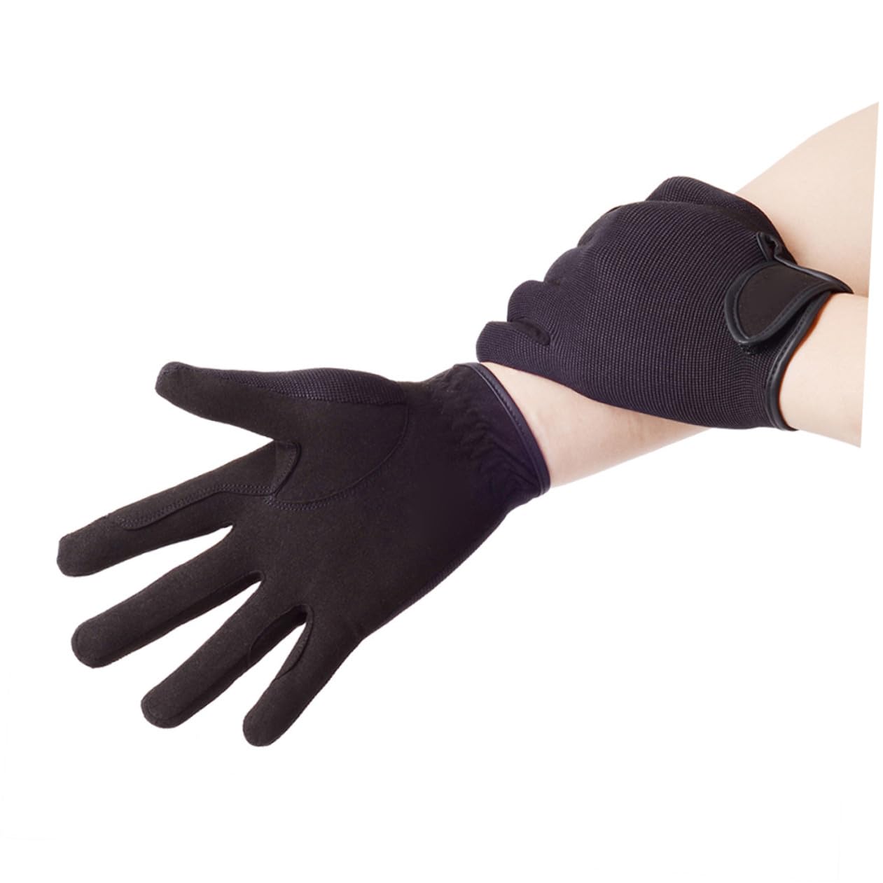 iplusmile Guanti Da Equitazione Adulto Formazione Sport All'aperto Addensare i Guanti Caldi Cavallo Guanti Invernali Guanti Per L'equitazione Addestramento Equestre Black