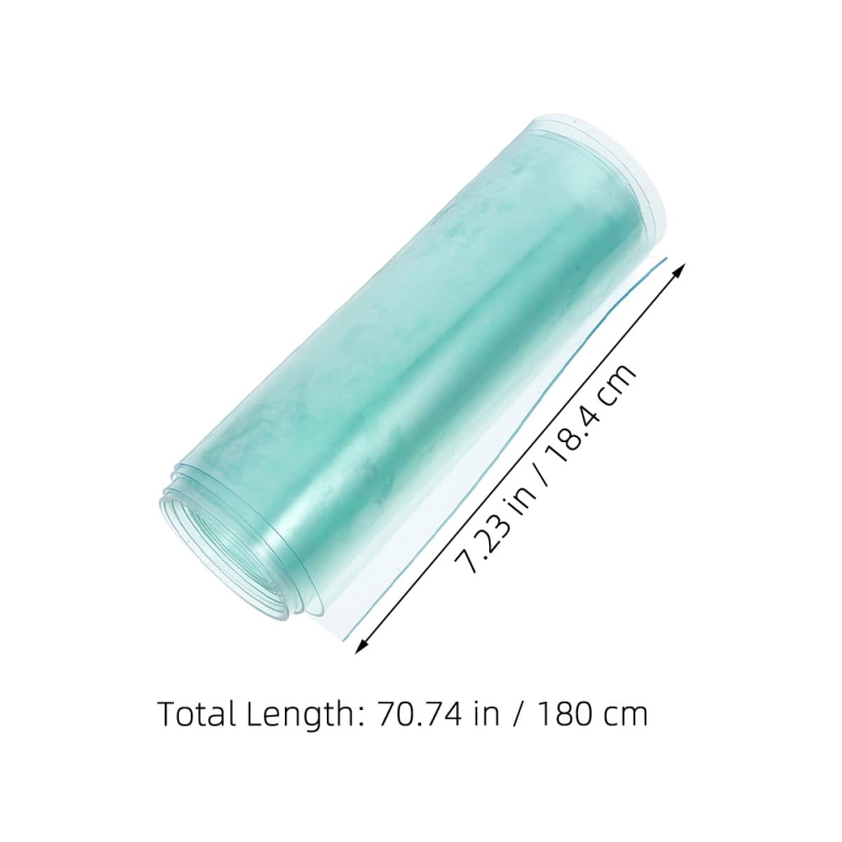 Volet de Rechange pour Chatière Chien en PVC Transparent, Bande de Porte Découpable, Sécurité Renforcée, Installation DIY pour Maison