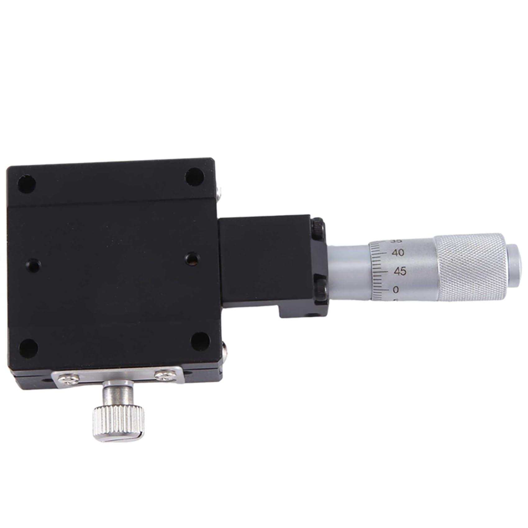 X-Achse 40 X 40 mm Knopf, Mikrometer, Gleittisch, Führungsschiene, Plattform, Manuelle Verschiebung, Schiebetisch, Einfache Installation (LGX40-C)