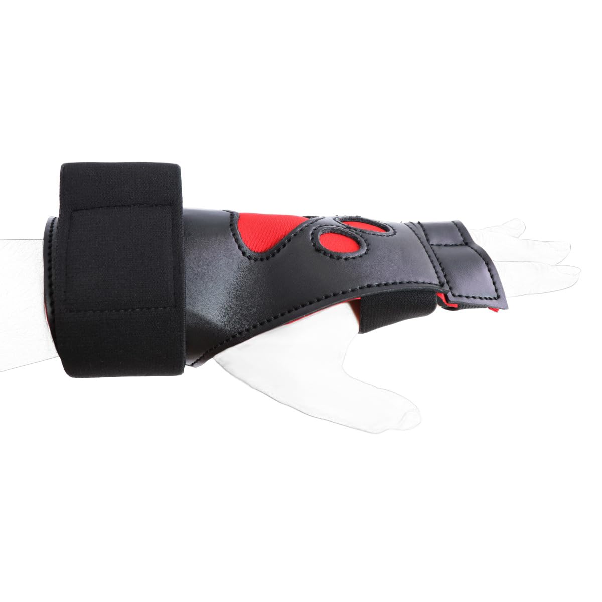 Dog Paw Crawl Glove PU Leather Paw Padded Mittens Halloween Christmas Costume Accessories: Black