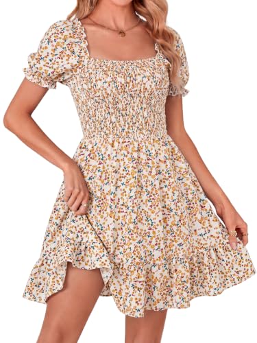Image of Rooscier Women's Summer Boho Mini Dress