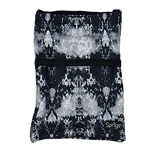 Sprigs Banjees 2 Pocket Wrist Wallet/Wrist Band/Wrist Pocket for Travel, Walking, & Running. Wallet Pouch That Holds Cash, Card, ID's, and More