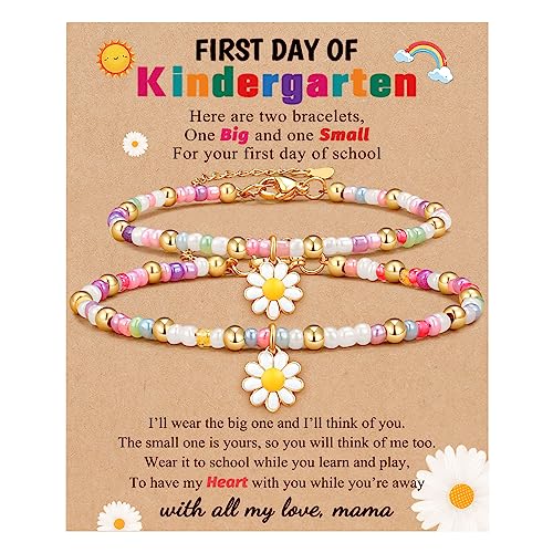 PINKDODO Back to School Gifts First Day of School Bracelet Gift for Girls