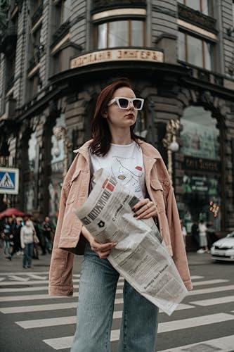 Image of FEISEDY 2 PACK Vintage Square Cat Eye Sunglasses Women Trendy Cateye Sunglasses B2473-F2