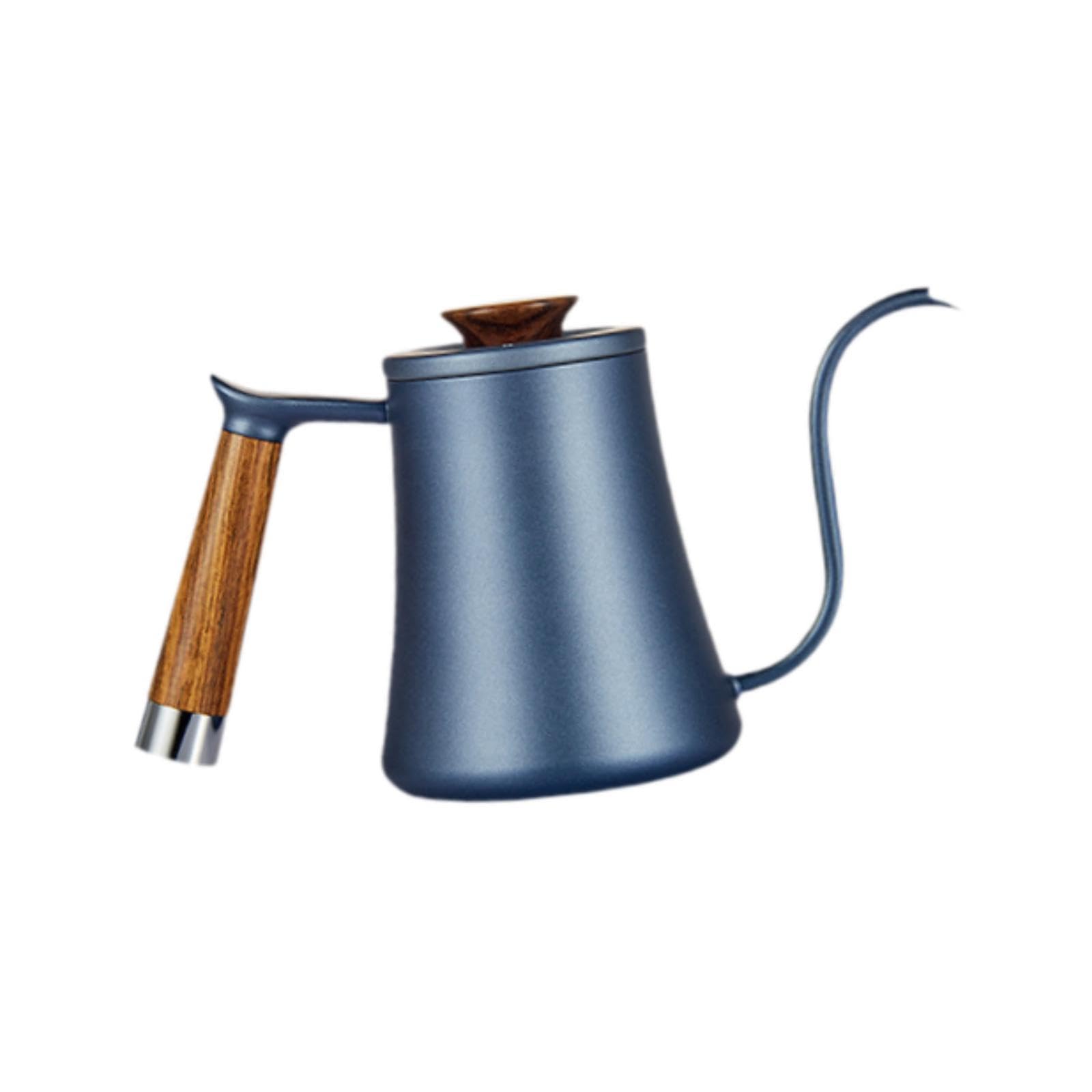 BNF Coffee Kettle Gooseneck Kettle Spout Pot for Outdoor Indoor Cafe Shop Picnic Blue 600ml | Home & Garden | Kitchen, Dining & Bar | Small Kitchen Appliances | Coffee & Tea Makers | Tea Kettles 4