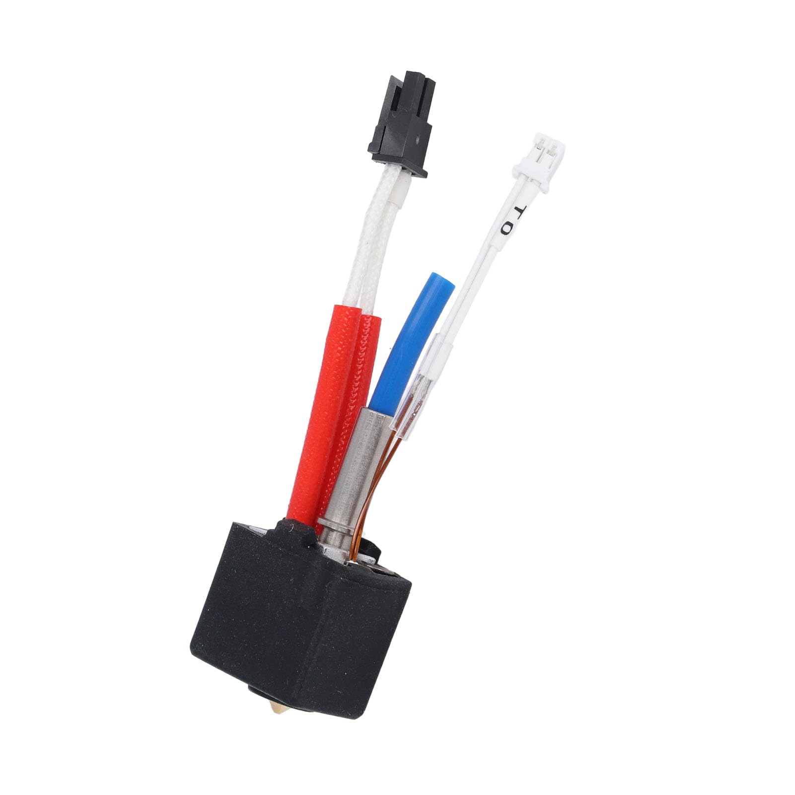 Zestaw Hotend do Drukarki 3D 1,75 mm Kompatybilny z Popularnymi Modelami Stal Stopowa Mosiądz z Rurką PTFE dla PLA ABS PETG TPU