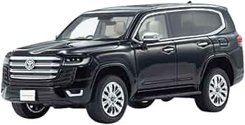 ホワイト ブラック SUV ミニカー Amazon | 京商オリジナル 1/43 トヨタ ランドクルーザー ZX ブラック
