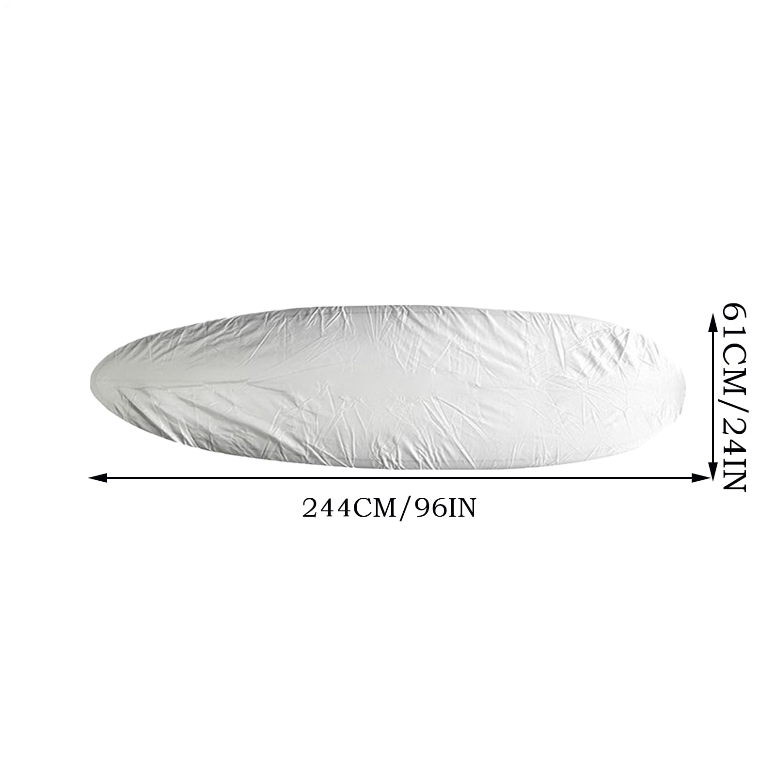 Generico Fodera Impermeabile Per Surfboard | Copertura Protettiva per Tavole da Surf - Antipolvere per Surf con Protezione Solare Ideali per Sport Acquatici